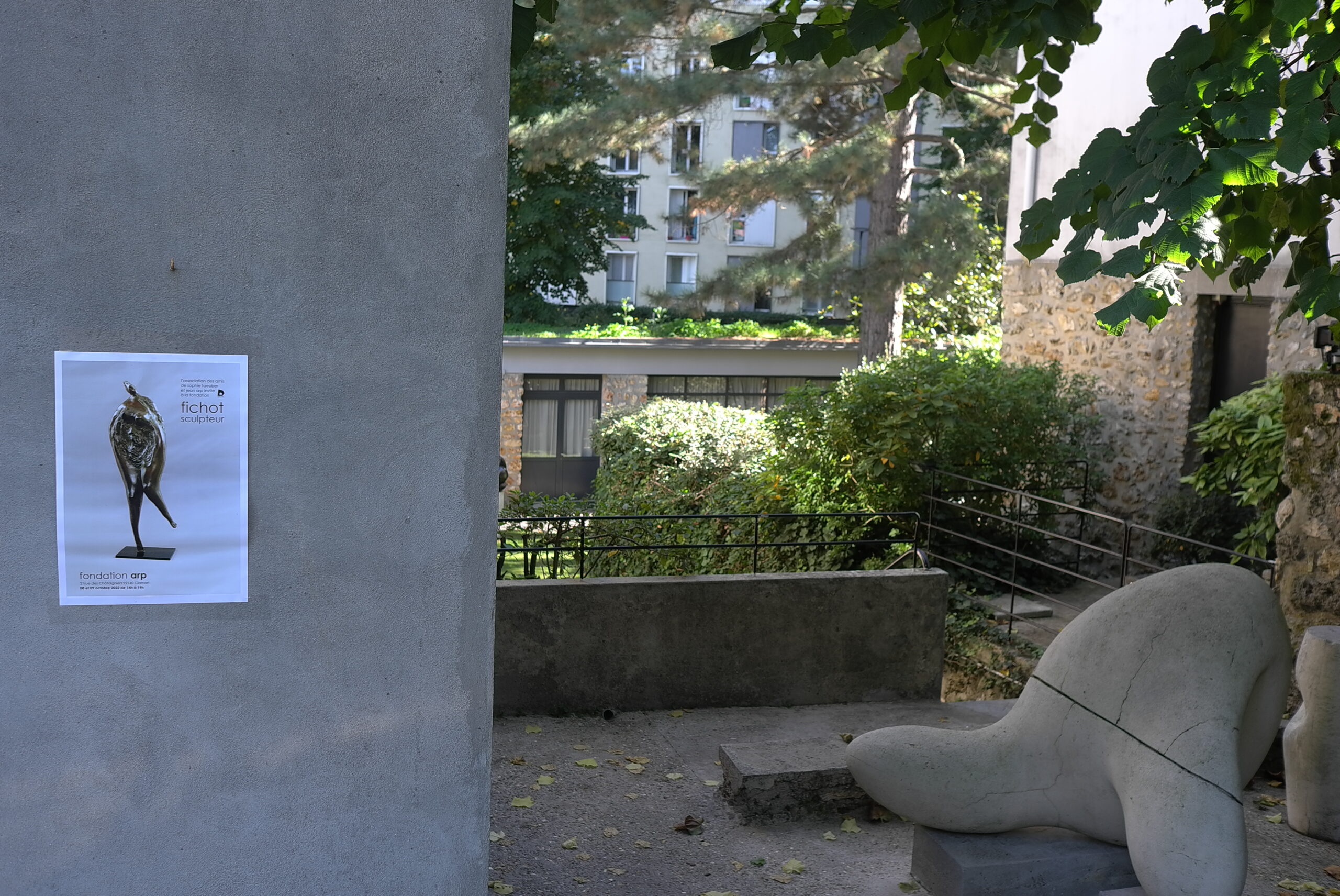 Exposition à la Fondation Arp de Clamart, 2022